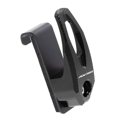 FOR 2025 ADV350 フロントラゲッジフック、ヘルメットフック、ハンドルバーフック、オートバイハンドルバーブラケット、CNCアルミニウム、ラゲッジフック (black)