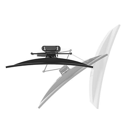 Image of Ergotron - Trace Single Monitor Arm, VESA Desk Mount - for Monitors Up to 38 Inches, 6.5 to 21.5 lbs - Matte Black
