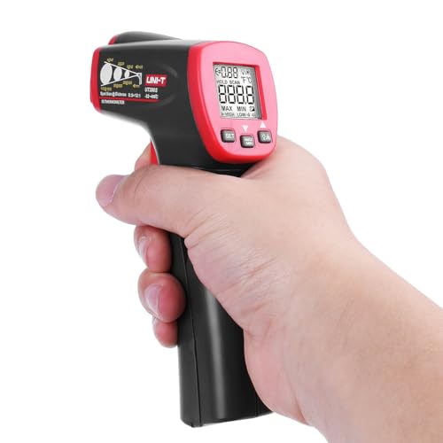 UNI-T UT300S Non-Contact IR Thermometer Measurement -32?~400? Digital Measure Temperature Thermometer Temperature Gun 25.6?~752? (UT300S)
