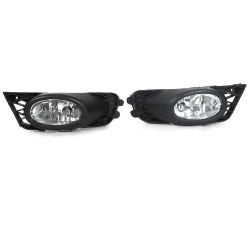 Feu antibrouillard Civic 4 portes 2009-2011 avec ampoules | Paire de phares pour pare-chocs avant