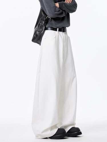 Men's Summer Jeans American Straight Loose Long Pants3