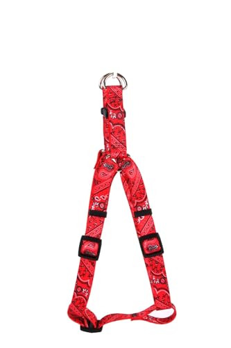 Image of Yellow Dog Design Step-in Harness, Large, Bandana Red
