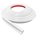 Canaleta de lluvia de PVC de larga duración de 12 pulgadas para una gestión eficaz del agua y respaldo seguro (blanco)