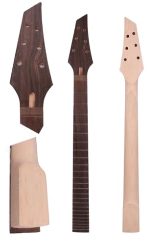 Manche guitare électrique érable palissandre de qualité supérieure à 22 frettes