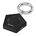 FitTurn Magnetic Charger Adapter for Oneplus Watch 2 Watch,Type-C and Micro Two Interfaces,Portable Travel Wireless Cordless Charging Dock with Quick Keychain for Oneplus Watch 2 Watch (Black*White)