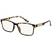 Eyekepper Progressive Multifocus Reading Glasses Blue Light Blocking Men No Line Multifocal Readers Brown/Tortoise +2.00