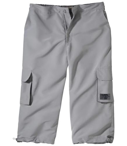 ATLAS FOR MEN - Pantacourt Homme Cargo en Microfibre - Confortable - Parfait pour Les journées d'été - Disponible en Grandes Tailles du M au 5XL - taille 5XL