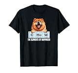 Mens & Womens Cute Elements of Happiness Chow Chow Lover T-Shirt