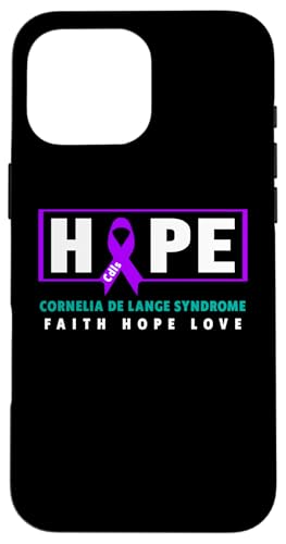 CdLS �A�E�F�A�l�X �V���c - Hope Cornelia De Lange�ǌ�Q �X�}�z�P�[�X iPhone 16 Pro Max �p