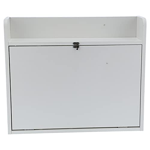 Station de travail rabattable Cocoarm bureau mural pliable avec étagère - 4