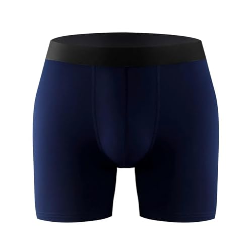 Boxer para hombres de algodón XIBANY cómodo lote de 4 piezas multicolor 5