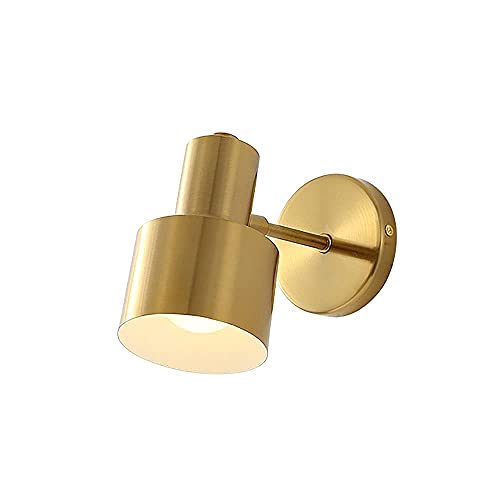 Foco de pared orientable de metal con luz moderna ideal para dormitorios 2