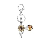Photo Gallery ozinna portachiavi con immagine di girasole personalizzato portachiavi con proiezione di foto per le donne ti amo,rose gold Photo Gallery ozinna portachiavi con immagine di girasole personalizzato portachiavi con proiezione di foto per le donne ti amo,rose gold