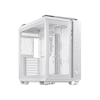 ASUS TUF Gaming GT502 Tempered Glass Mid-Tower ATX Case - White