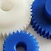 BELTXTROPHE 1pcs 2 Module Plastic Spur Gear with Step 8mm Inner Hole Cylindrical Pinion 2M 12T 13T 15T 16T 17T 18T 20T Straight Teeth Gear Industry(20 Teeth)