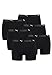 Produktbild PUMA Boxershorts Herren 6er Pack Sport aus organischer Baumwolle / Unterwäsche Männer (S - XL), Farbe:Black, Bekleidungsgröße:L