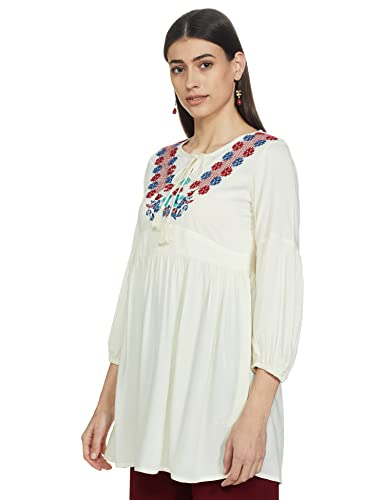 Image of Amazon Brand - Myx Women Rayon Anarkali Kurta