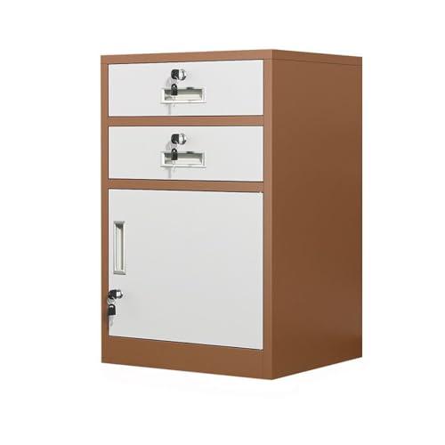 Archivador de metal con cerradura con 4 cajones, solución de almacenamiento seguro para el hogar y la oficina, perfecto para guardar documentos y archivos importantes