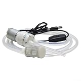 Tragbare elektrische Weinpumpe, 1 m Silikonschlauch, USB-betrieben, automatischer Weinabzieher für Zuhause, Picknicks und Reisen
