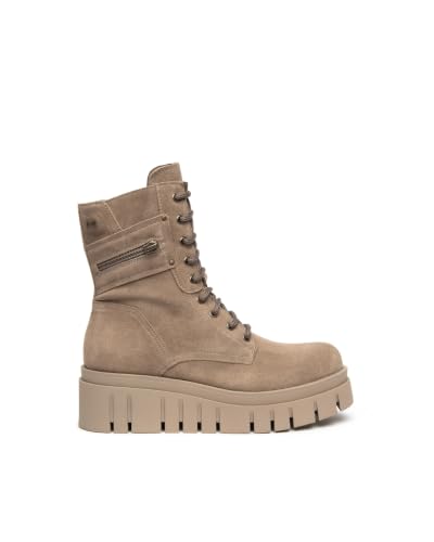 Nero Giardini I618104D Amphibien fĂĽr Damen aus Wildleder, Schlamm, 39 EU