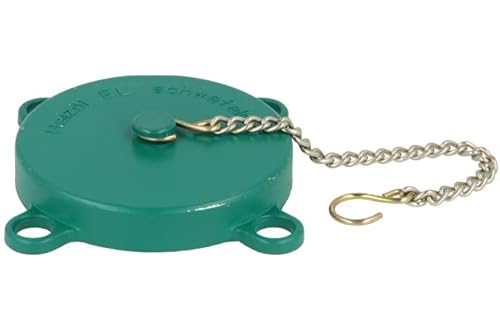 GOK Kappe Deckel für Füllrohrverschluss 2 1/2 grün für Heizöl EL schwefelarm