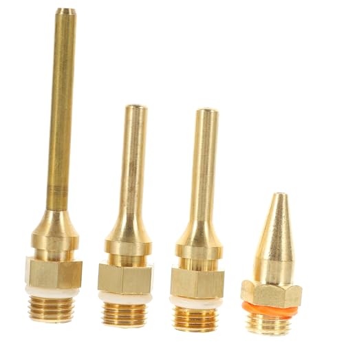 LIFKOME Glue Sprayer Nozzle Fine Tip Set Compatible Hot Glue Diy Craft Nozzle Random Color
