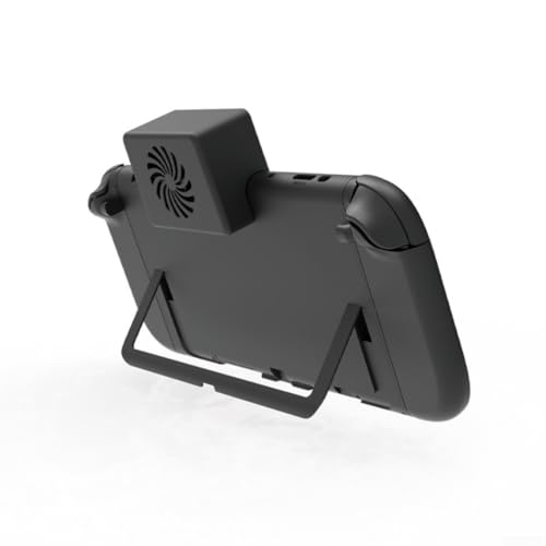 Ventilador de refrigeración para Nintendo Switch con botón de control de velocidad fácil de usar y ajustes de ventilador ajustables para una gestión óptima del calor