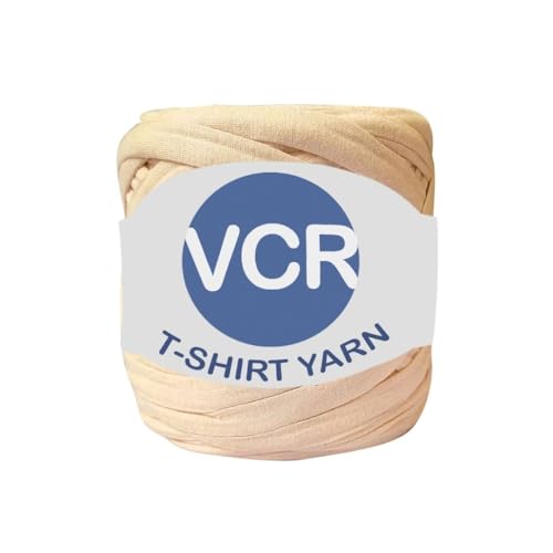 Image of VCR Sea Green Big T-Shirt Yarn, 100 Meters Length, Recycled & Fashionable Craft Yarn, Pack of 1, Suitable for Crochet, Knitting & DIY Bags, Baskets, Cushions & Home Decor Projects