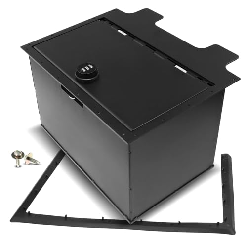 A-Premium Center Console Safe Gun Box Compatible with Chevrolet Silverado 1500 2019-2022, Silverado 1500 LTD 2022 & GMC Sierra 1500 2019-2022, Replace # 84081567 by A-Premium - Used condition - US$68.79