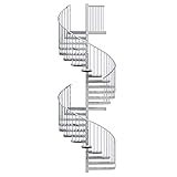 Geschosshöhe: Die Treppe ist für Geschosshöhen von 504-584 cm geeignet