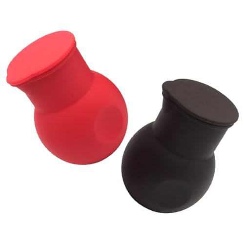 TOYANDONA 2 piezas Olla Silicona para Derretir Chocolate y Mantequilla Antiadherente con Vertedor para Cocina y Repostería Hogar