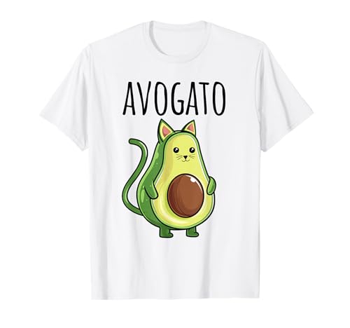 Funny Avogado Cat Mom Dad Vegan Vegetarian Cat Avocado t-shirt, Branco