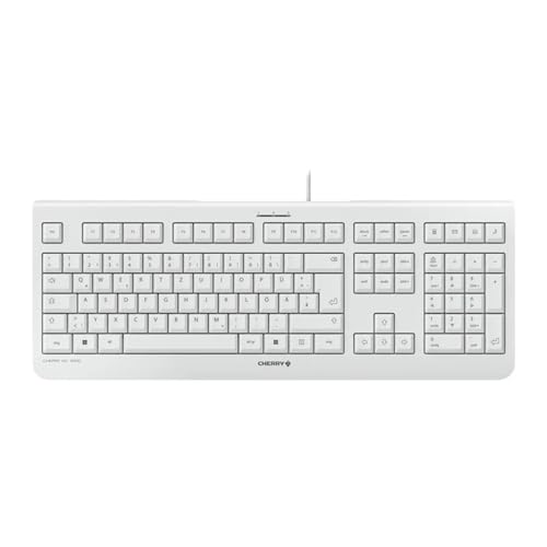 Clavier USB Cherry KC 1000 gris disposition suisse pour PC et bureau - 6