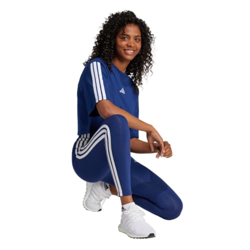 adidas Womens Essentials 3-Stripes Cotton Leggings - Image 7