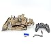 Drfeify 1/16 RC Dozer, 2.4GHz Remote Control with Liftable and, for Construction Model and Display
