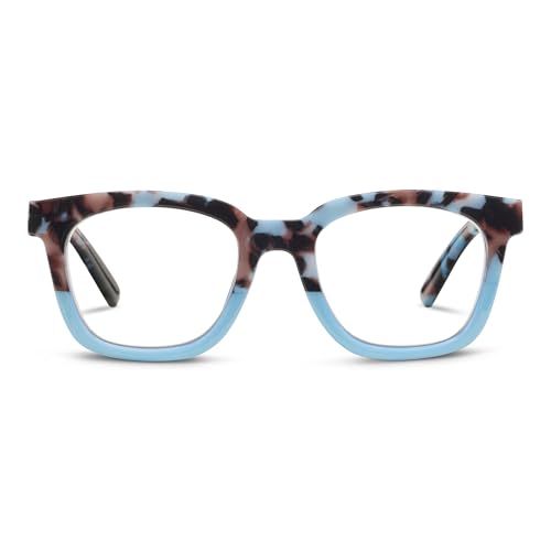 Image of Peepers by PeeperSpecs Women's to The Max Square Blue Light Blocking Reading Glasses