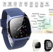 M26 SMARTWATCH BLU TOUCHSCREEN BLUETOOTH orologio VIVAVOCE compatibile con android e IOS - BLU M26 SMARTWATCH BLU TOUCHSCREEN BLUETOOTH orologio VIVAVOCE compatibile con android e IOS - BLU