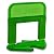 EMAISTORE 2000 Pcs Premium Tile Leveling System 1/8”(3mm) anti-lip tile spacers for easy, seamless tile installation Professional tile leveling clips. Includes 1 sponge
