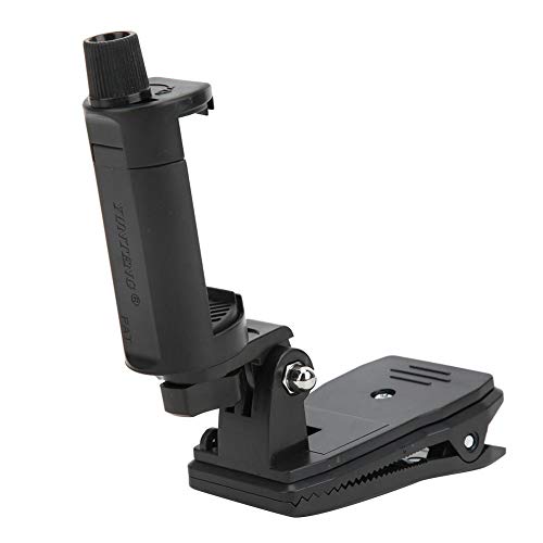 Topiky Support de de Pince pour Sac à Dos, Rotation de 360 ° Sac d'école Sangle/Clip de Bureau 5-10cm Pince de téléphone pour Sac à Dos de téléphone Portable pour pour