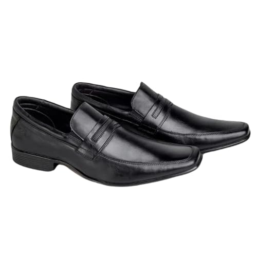 Sapato Social Mocassim Masculino Rafarillo Office 34036 (Preto, BR, Adulto, Numérico, 41)