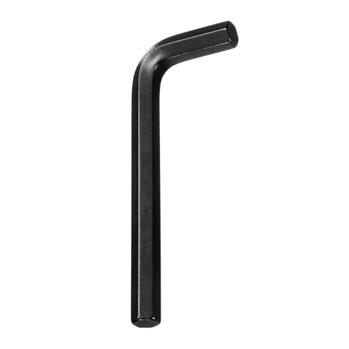 sourcing map Hex Key Wrench 7/16 45# Carbon Steel L-Shape Hexagon SAE Wrenches Repairing Tool for Home DIY Bike Motorcycle Repair, Black