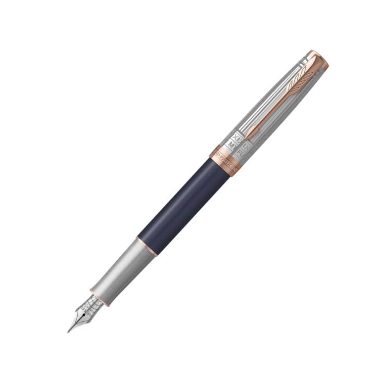 Parker Sonnet Mt. Fuji Special Edition Blue Lacquer with PGT