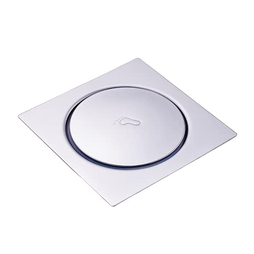 V Drains SS304 6x6 inch Pop Up Floor Drain (150mm x 150mm) for Bathroom/Balcony/Roof/Terrace/Floor/Parking Anti Foul | Anti-Cockroach Finish: Glossy (Crome) (B0BXYLJ5BH) Amazon Price History, Amazon Price Tracker
