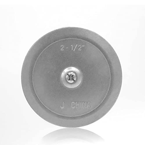 Airmont Products AP-12056, Pre-Assembled Knockout Seal, Set Screw and Bar, 2-1/2 Inch Trade Size, Cover Unused Holes in Electrical Boxes, Galvanized Steel, Corrosion Resistant, Airtight, Dust-Tight