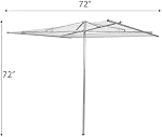 Household Essentials 4000 Outdoor Parallel Style Clothes Dryer with Steel Arms | 30 Lines to Hang Wet Laundry