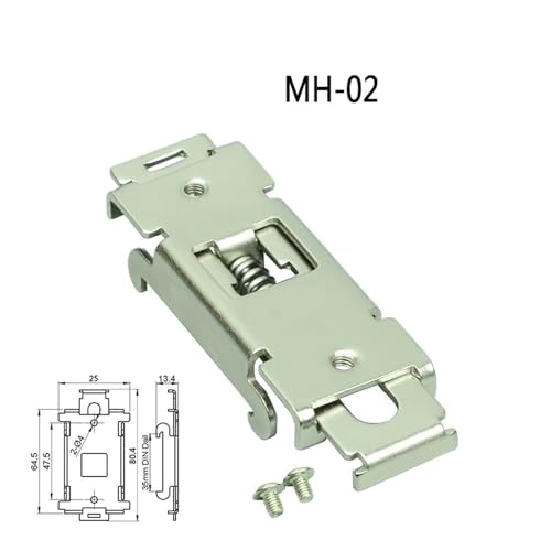 Adaptateur rail DIN acier MH-02 support haute qualité