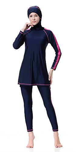 Maillot de bain beachwear burkini couvrant pour baignade et natation