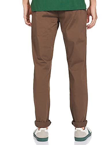 Image of EASIES Men's Slim Pants (E-16516 SPRSLMFT LTBRWN 36 LT.Brown