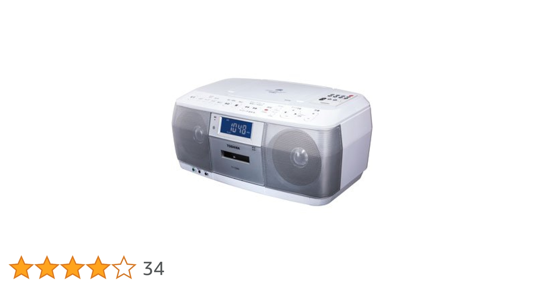 新品未使用！TOSHIBA TY-CDK8 ホワイトラジカセ Amazon.co.jp: 東芝 CDラジカセ TY-CDK9 (W) ホワイト : 家電