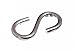 200 X S Hook Utility Kitchen Rack Hook 3 Inch 75Mm Zp Steel